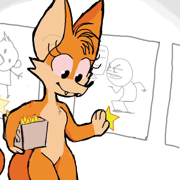  - Online Drawing Game Comic Strip Panel by Sluggishfella