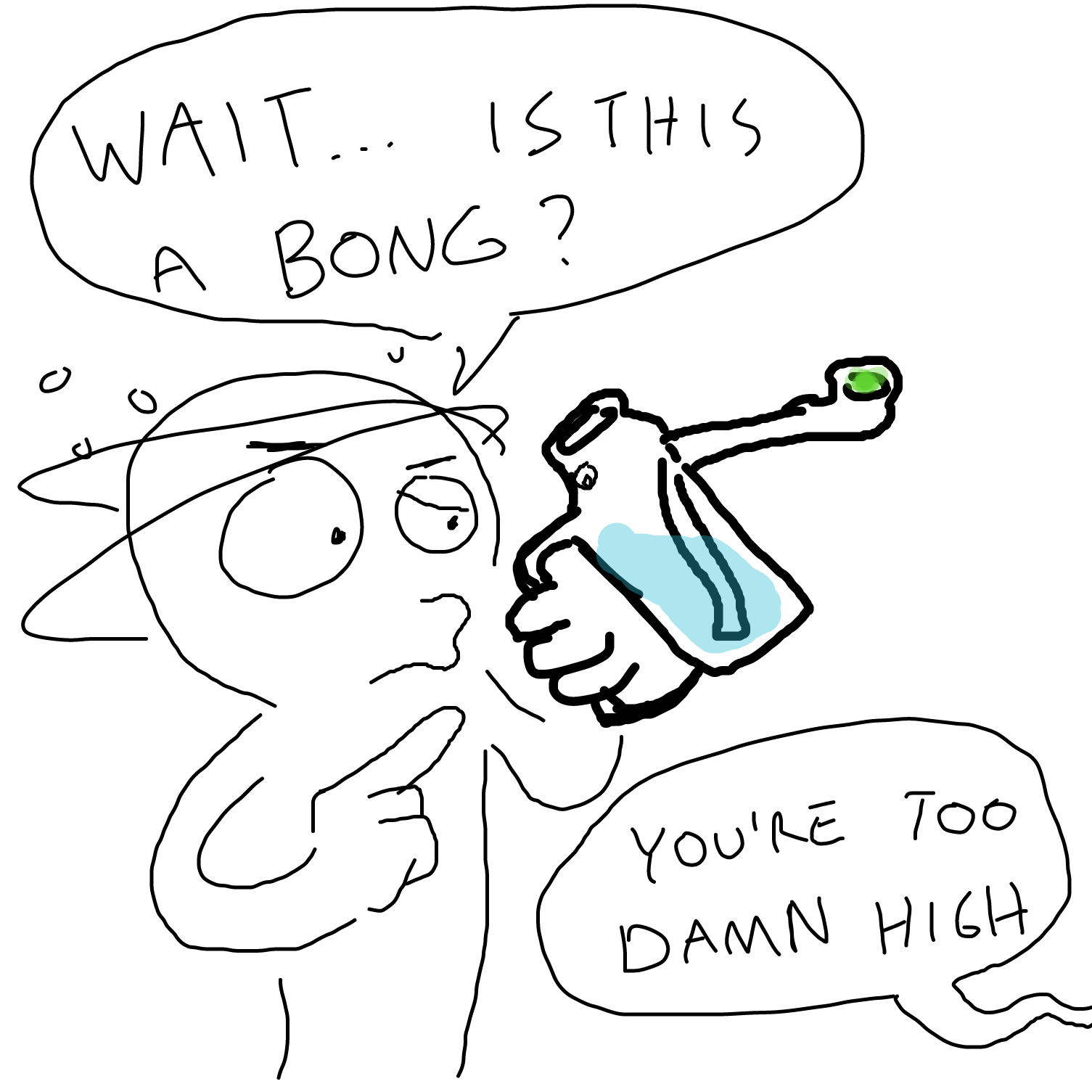  - Online Drawing Game Comic Strip Panel by Sabandija