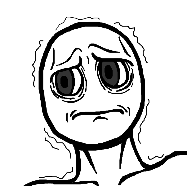 The urge to scream gradually intensifies with each passing second. - Online Drawing Game Comic Strip Panel by SeanTrunks