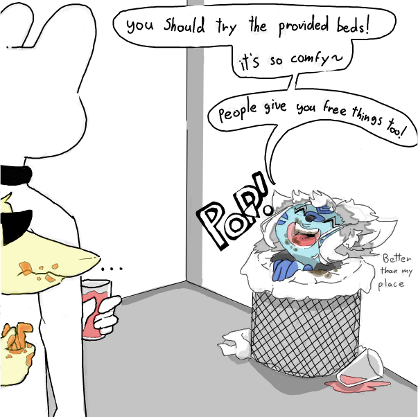  - Online Drawing Game Comic Strip Panel by Mothbunita