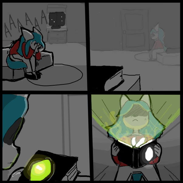 Liked webcomic Not letting jake go