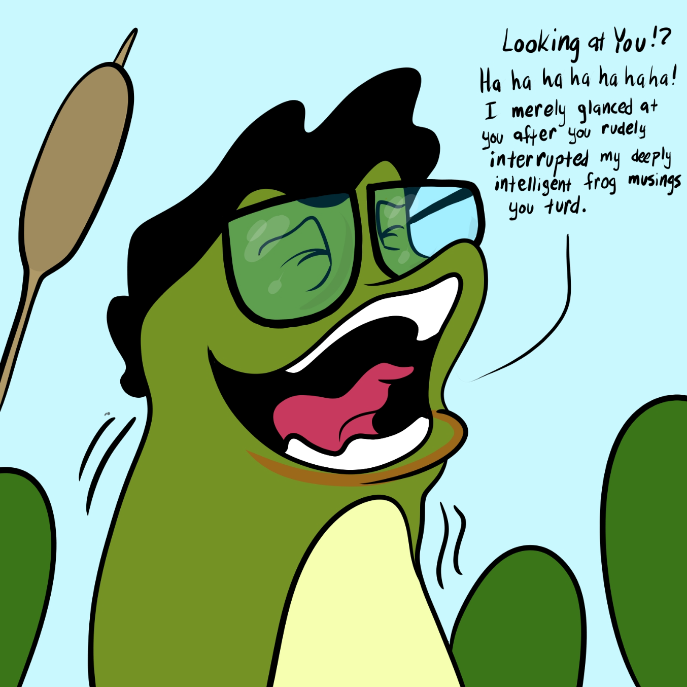  - Online Drawing Game Comic Strip Panel by Wizard Croissant