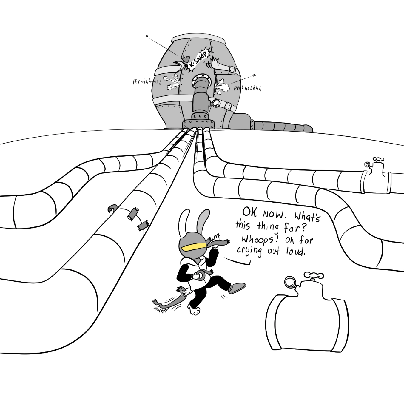  - Online Drawing Game Comic Strip Panel by Wizard Croissant