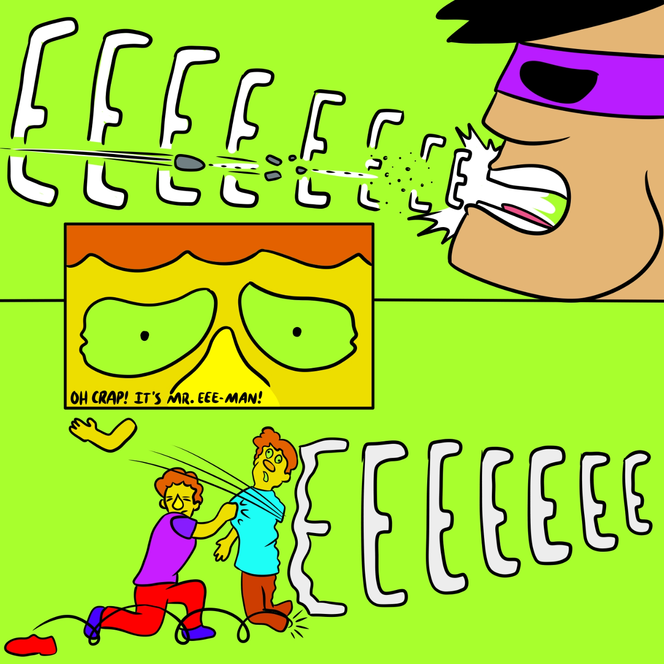  - Online Drawing Game Comic Strip Panel by Wizard Croissant