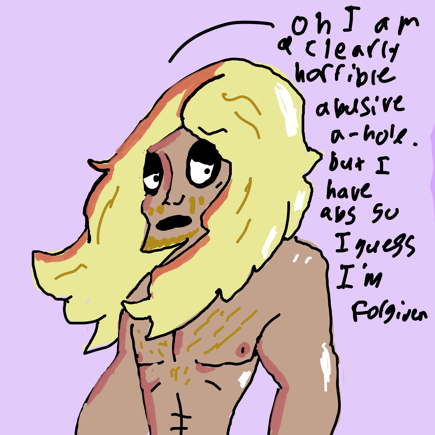 Drawing in Ummmmm by Missus Abaddon 