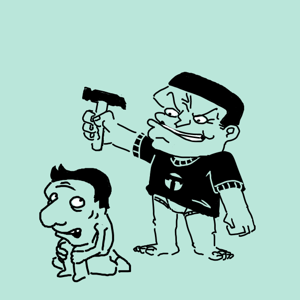 Drawing in immediate danger by Aluminimalism