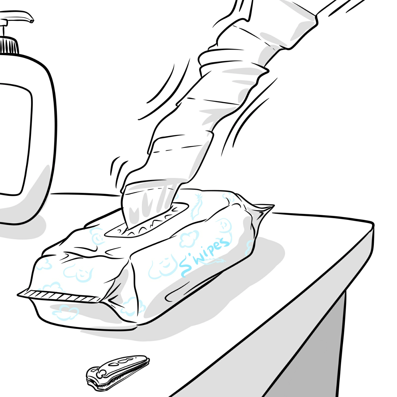 Why can't you get just one!? - Online Drawing Game Comic Strip Panel by Wizard Croissant