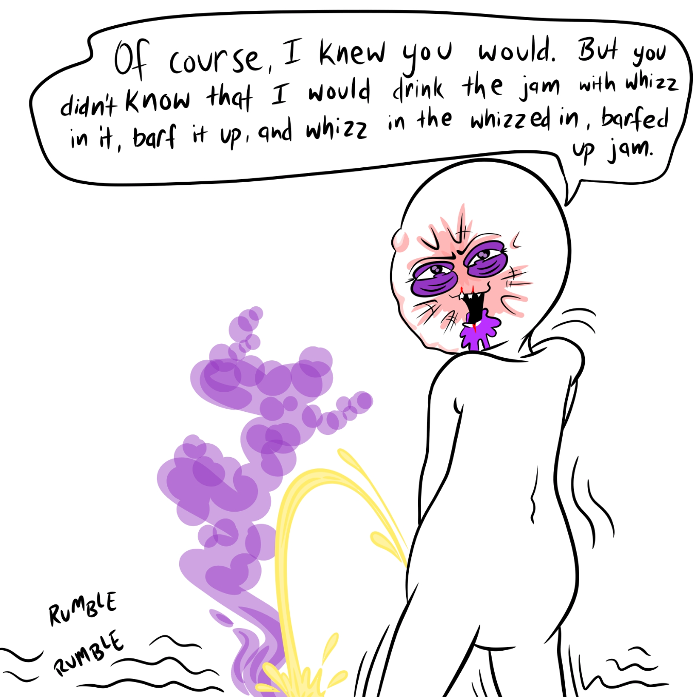  - Online Drawing Game Comic Strip Panel by Wizard Croissant