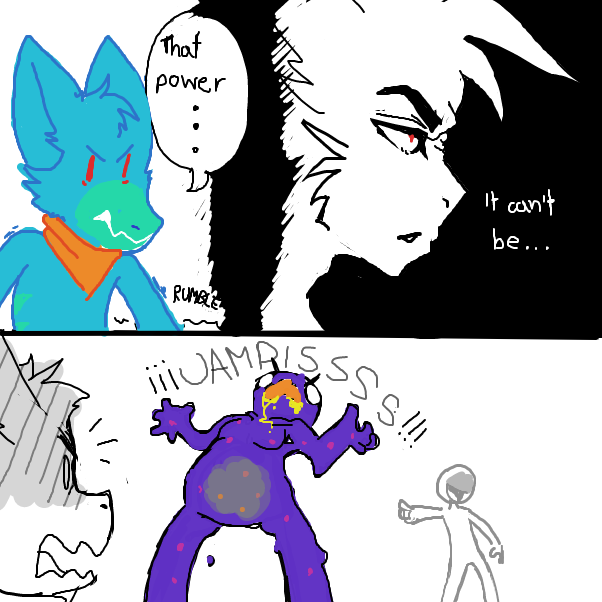  - Online Drawing Game Comic Strip Panel by Sluggishfella