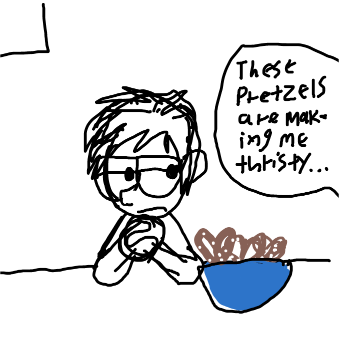 Liked webcomic Pretzels