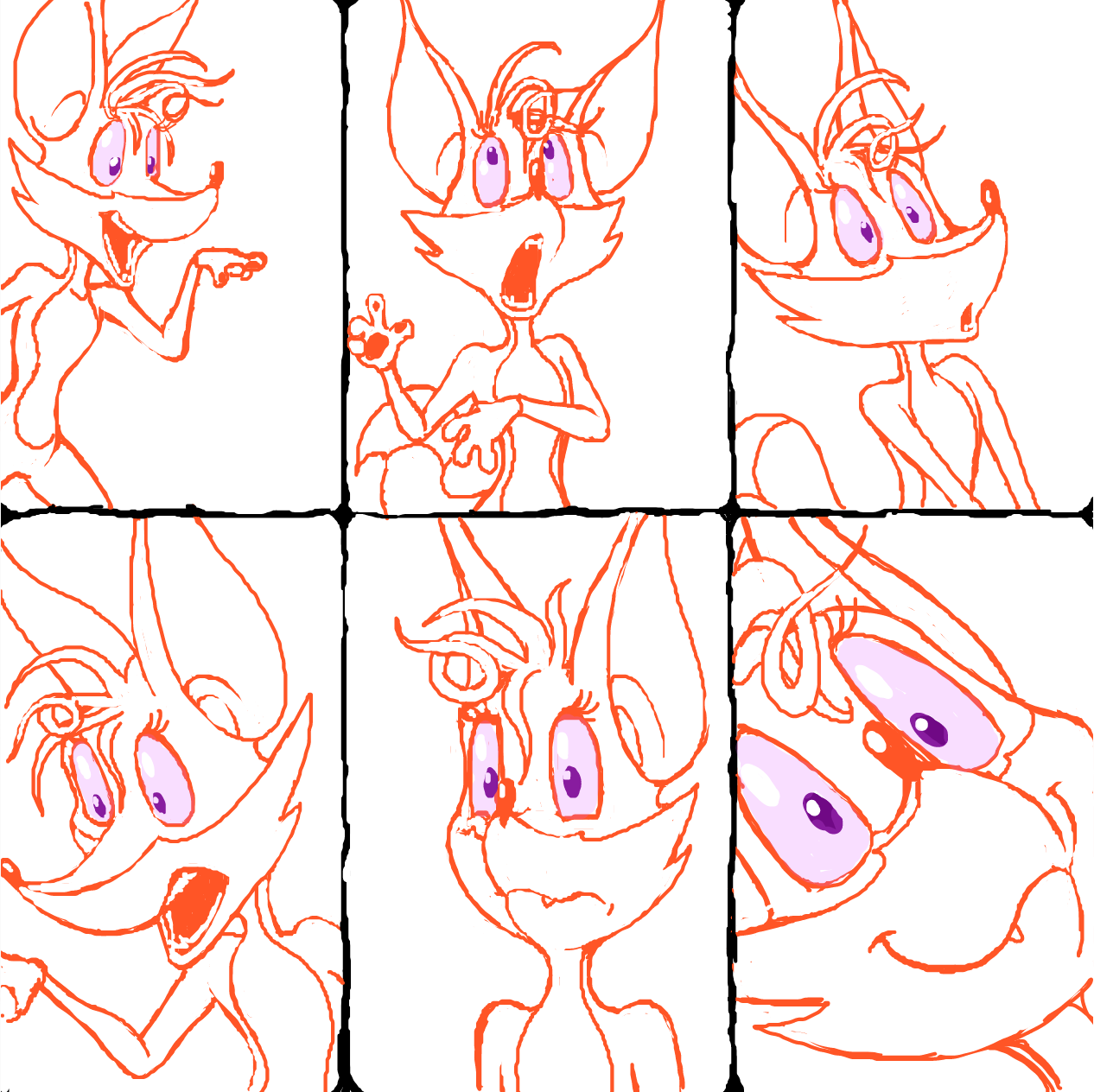  - Online Drawing Game Comic Strip Panel by TFD