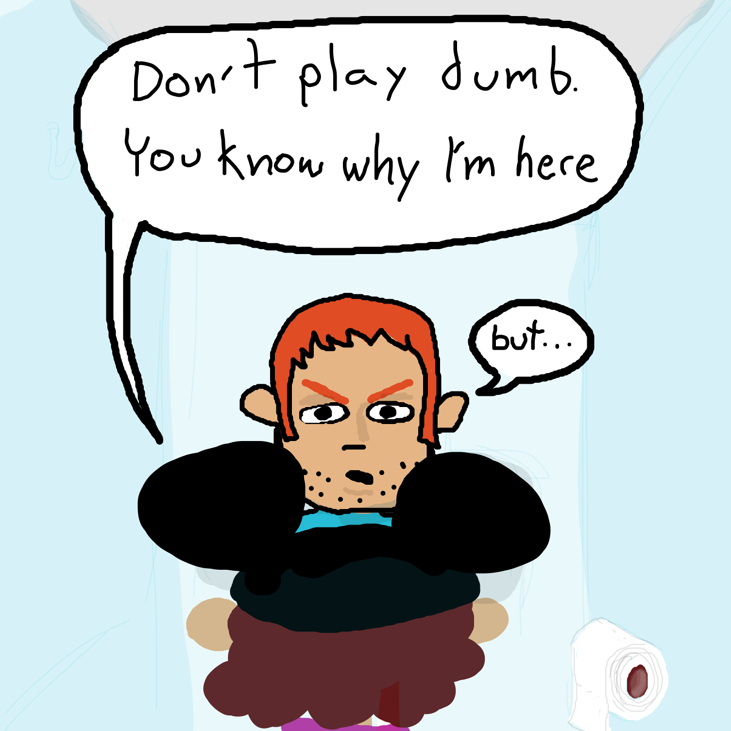  - Online Drawing Game Comic Strip Panel by Sabandija