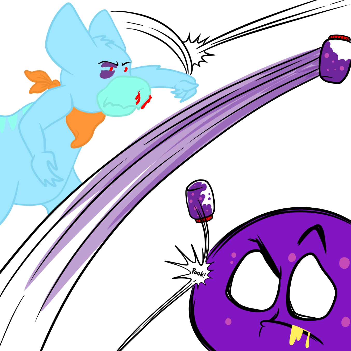  - Online Drawing Game Comic Strip Panel by Wizard Croissant