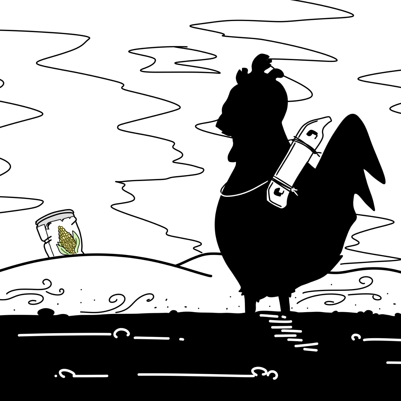  - Online Drawing Game Comic Strip Panel by Wizard Croissant