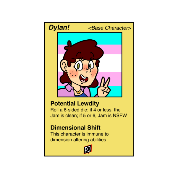 Liked webcomic Panel Jam Trading Cards