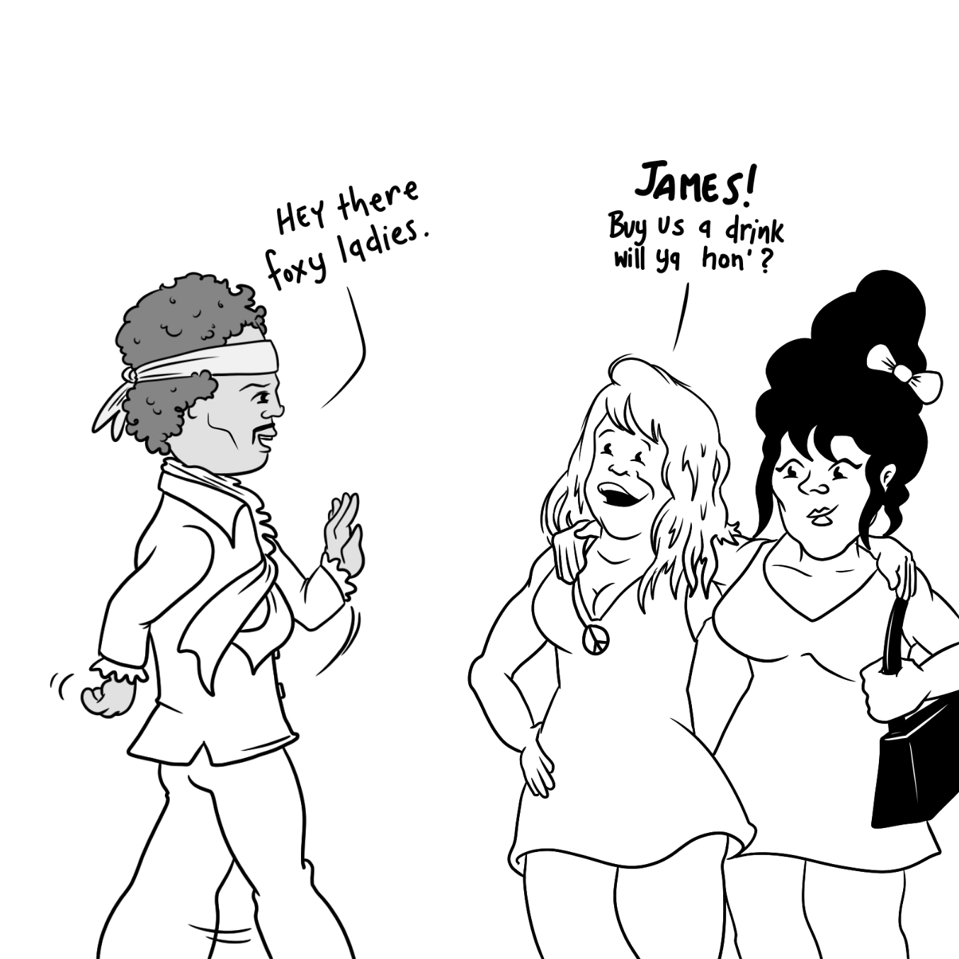  - Online Drawing Game Comic Strip Panel by Wizard Croissant