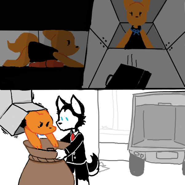  - Online Drawing Game Comic Strip Panel by Sluggishfella