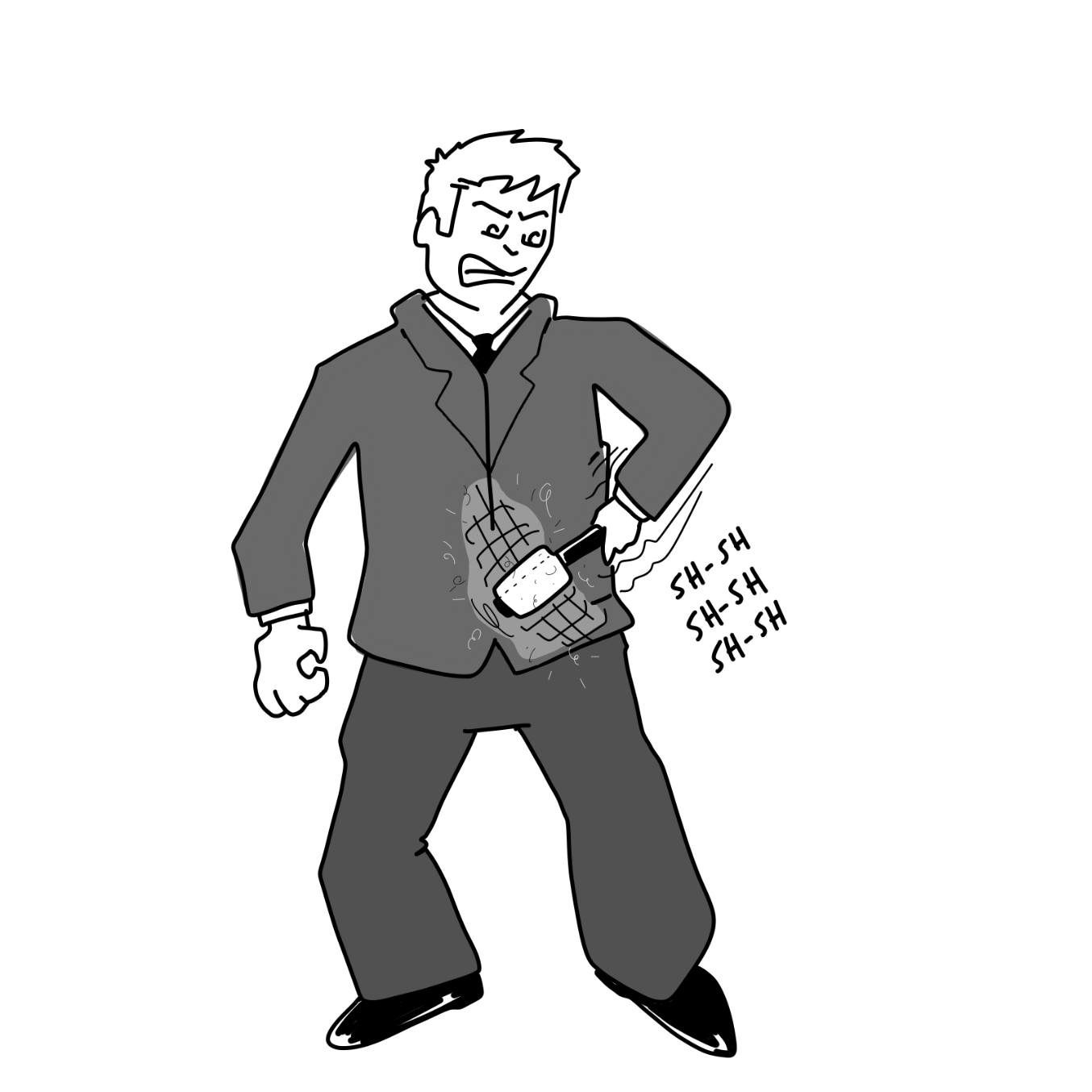 Liked webcomic Lint Rolling