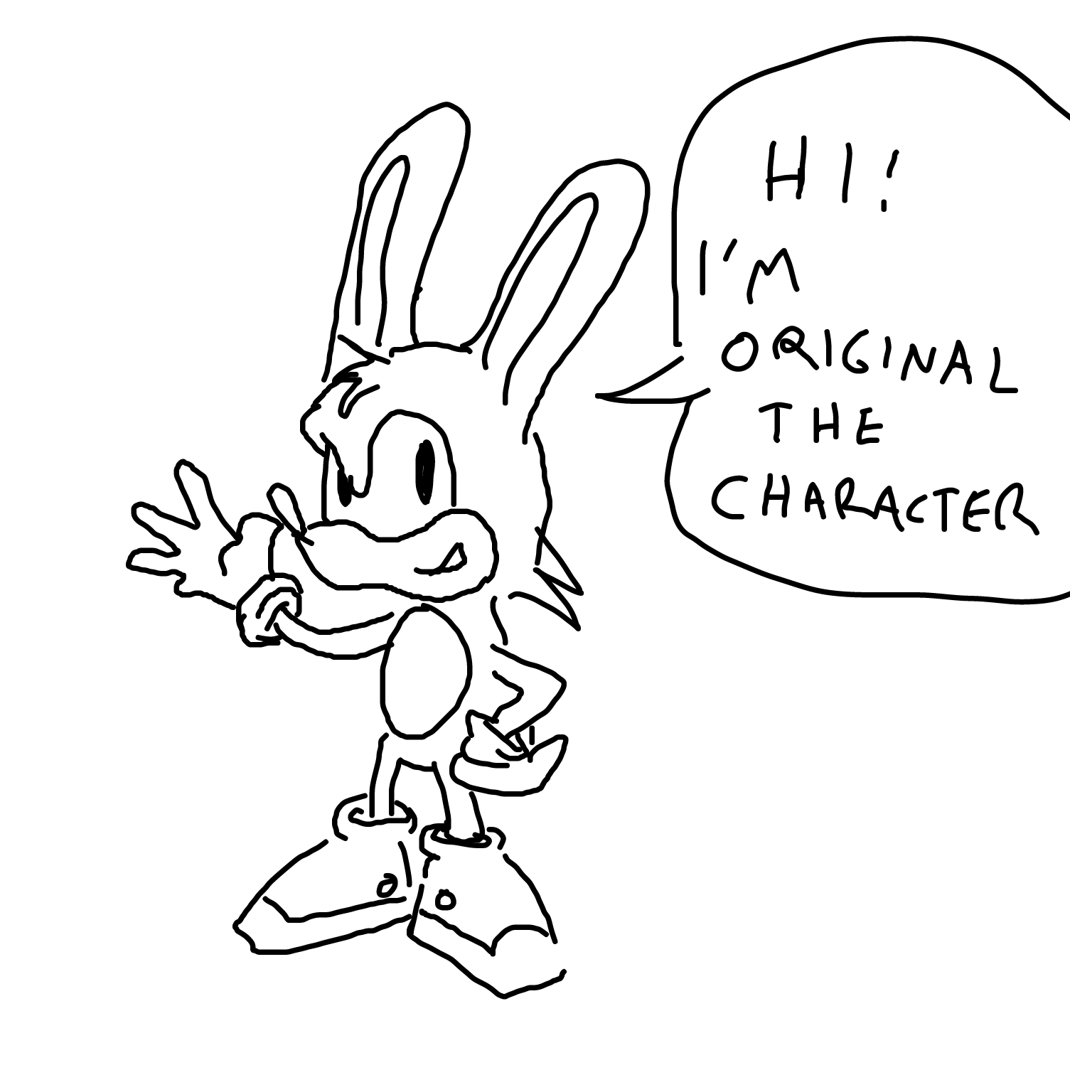 Drawing in OC by Sabandija