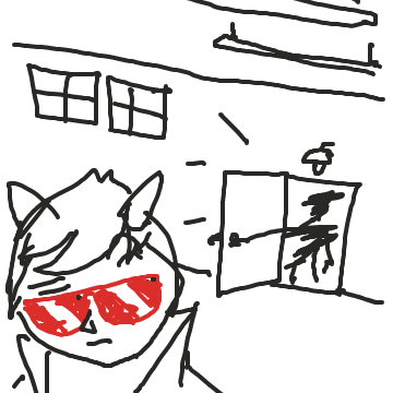 Challenger approaches... - Online Drawing Game Comic Strip Panel by Potato Man