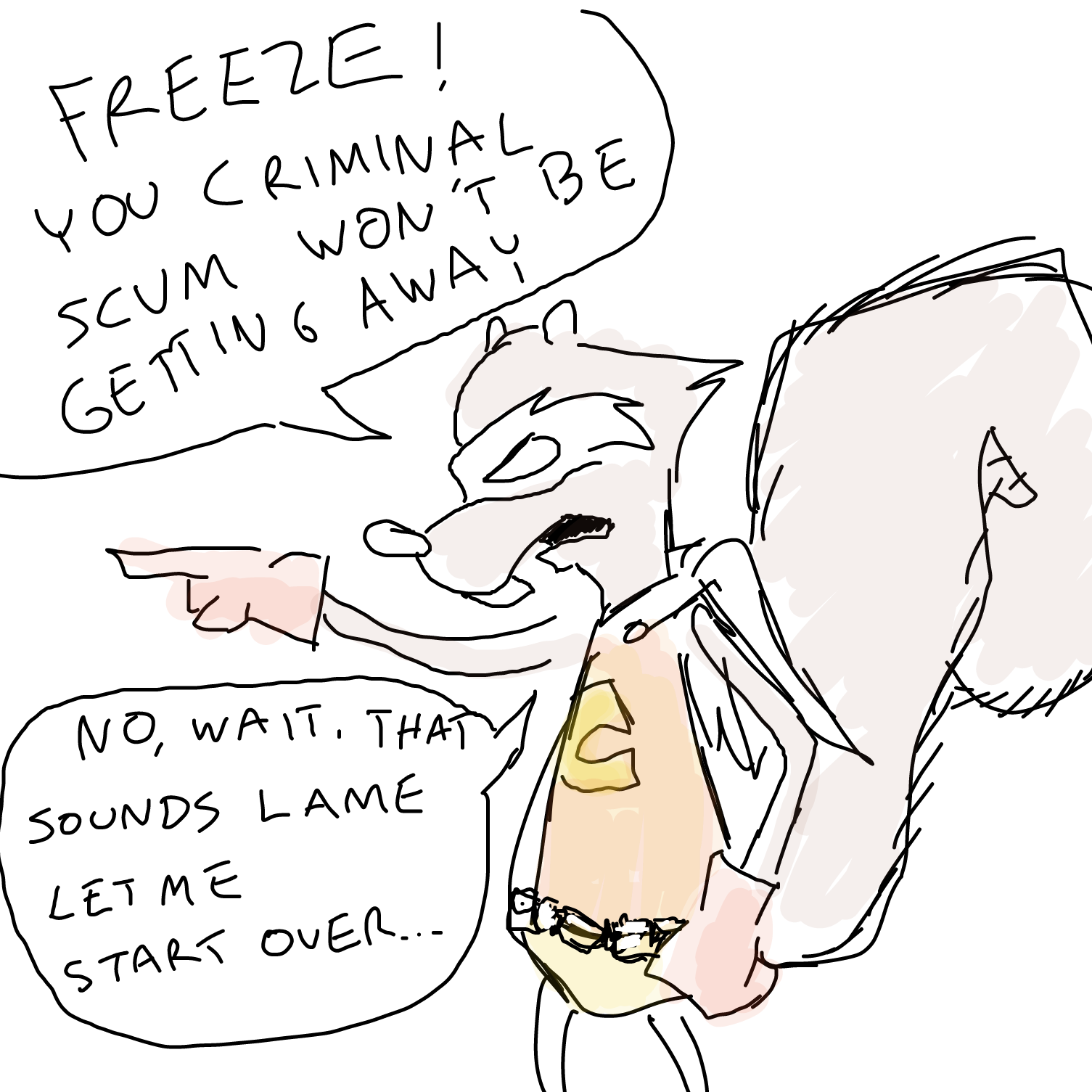 Liked webcomic Captain Chipmunk