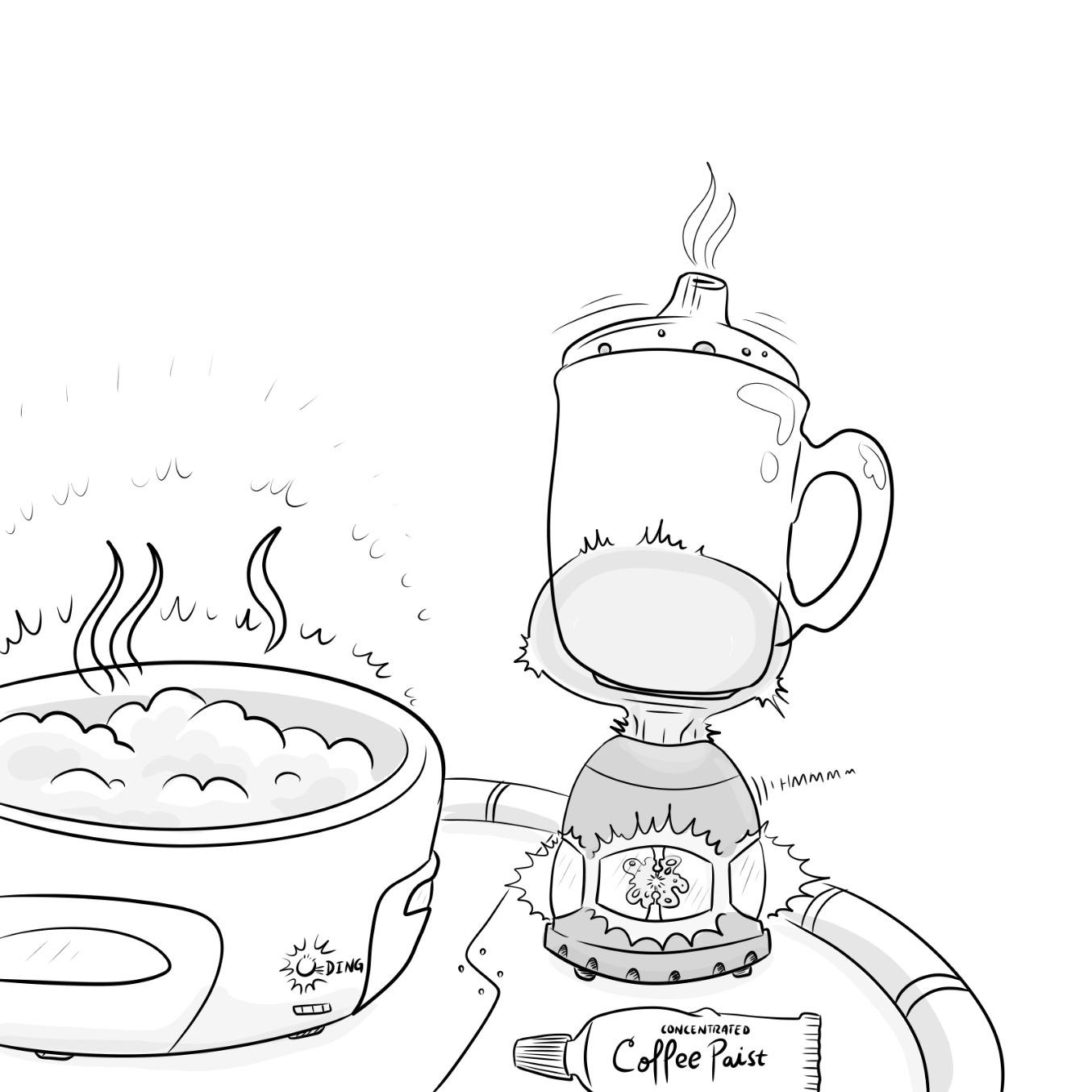  - Online Drawing Game Comic Strip Panel by Wizard Croissant