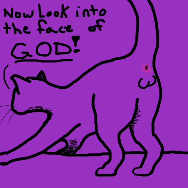 Drawing in potturfur the which cat by Screenwatchers