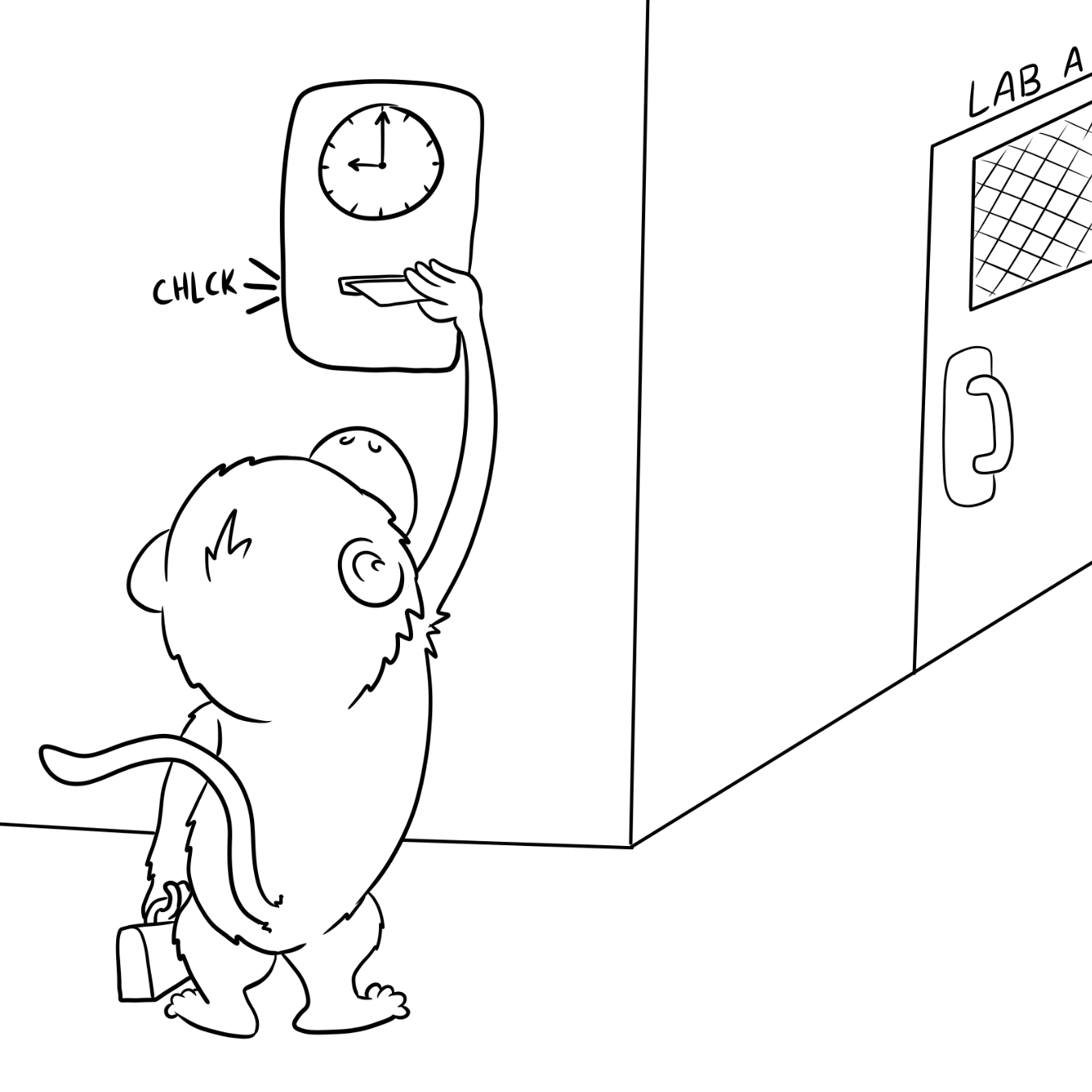 Liked webcomic 9-5 Lab Monkey