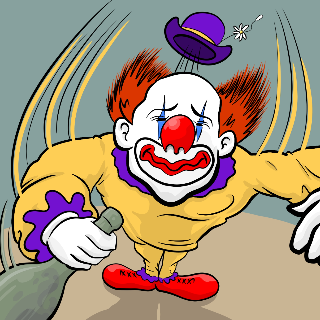  - Online Drawing Game Comic Strip Panel by Wizard Croissant