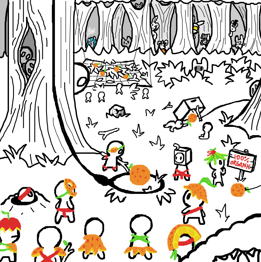  - Online Drawing Game Comic Strip Panel by SeanTrunks