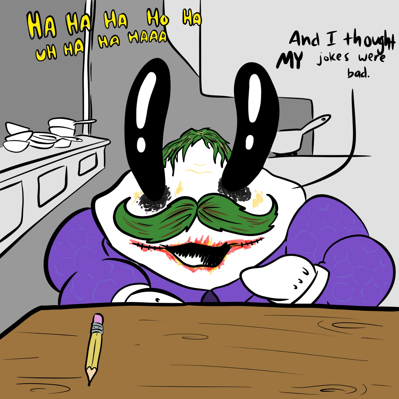  - Online Drawing Game Comic Strip Panel by Wizard Croissant