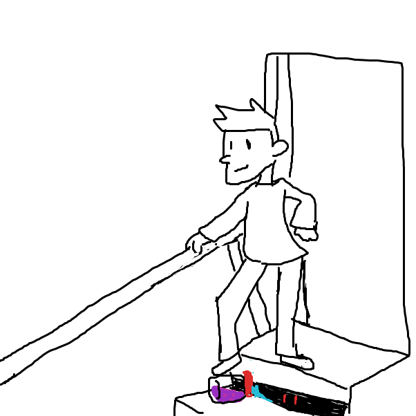 Drawing in Ambulance by Derren