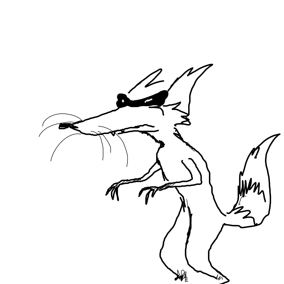 Drawing in These Raccoons Look Like Troubloons by TFD