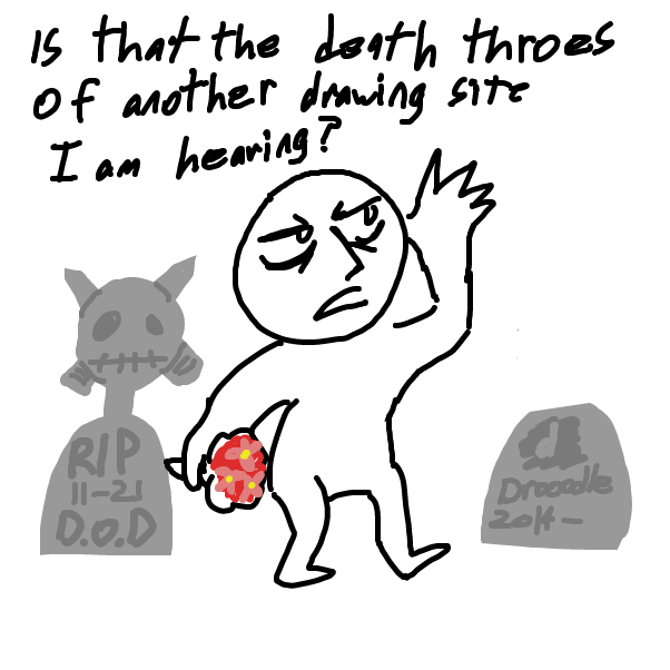 Drawing in Drawception  by DasGrim