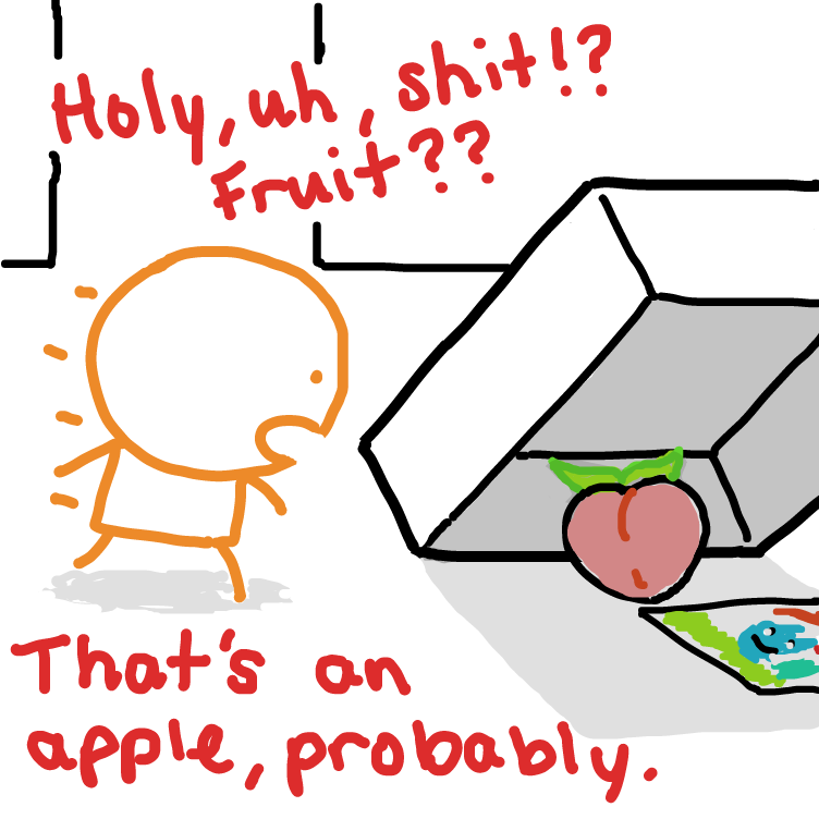 Drawing in How to catch Peaches by nooz