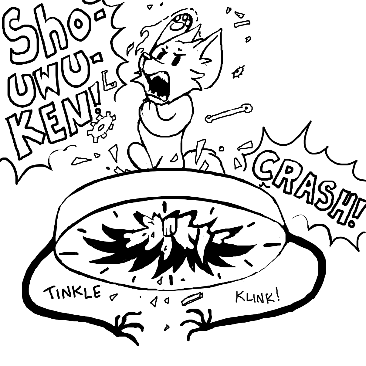  - Online Drawing Game Comic Strip Panel by TFD