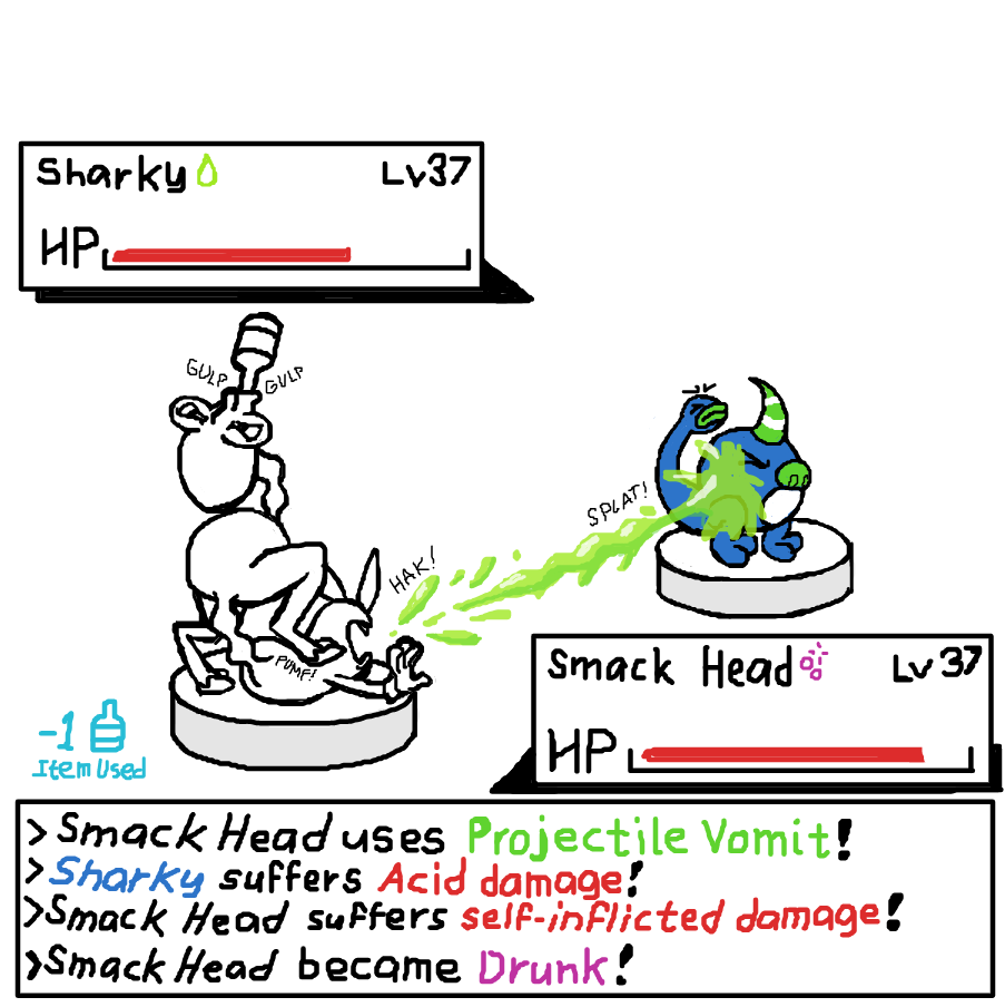  - Online Drawing Game Comic Strip Panel by SeanTrunks