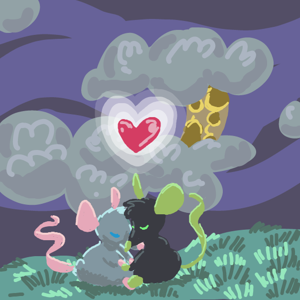 Drawing in mousie by Sasha_Cakes