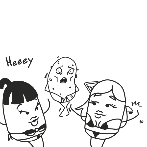 . . . - Online Drawing Game Comic Strip Panel by Cake Emoji