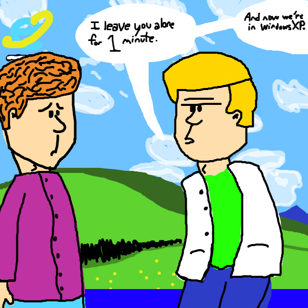 Drawing in LET US SEE... by TheYellowMan