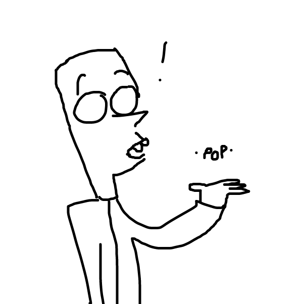 Drawing in cheese sand wich by TheYellowMan