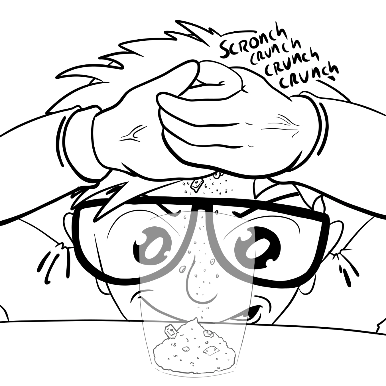  - Online Drawing Game Comic Strip Panel by Wizard Croissant