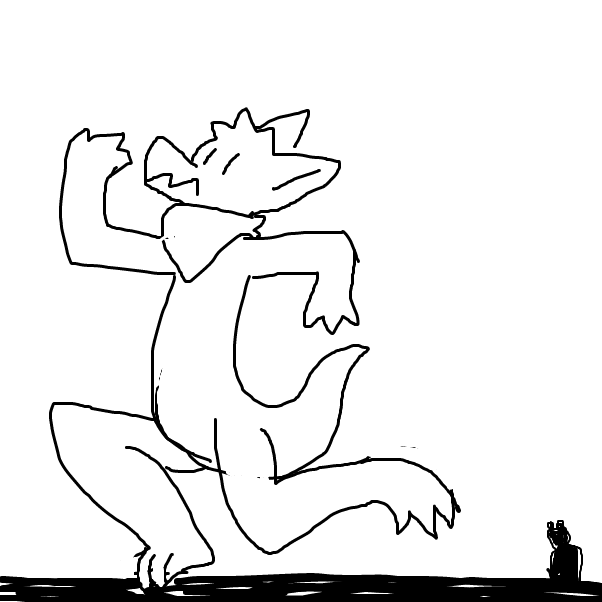 Drawing in Run by Derren