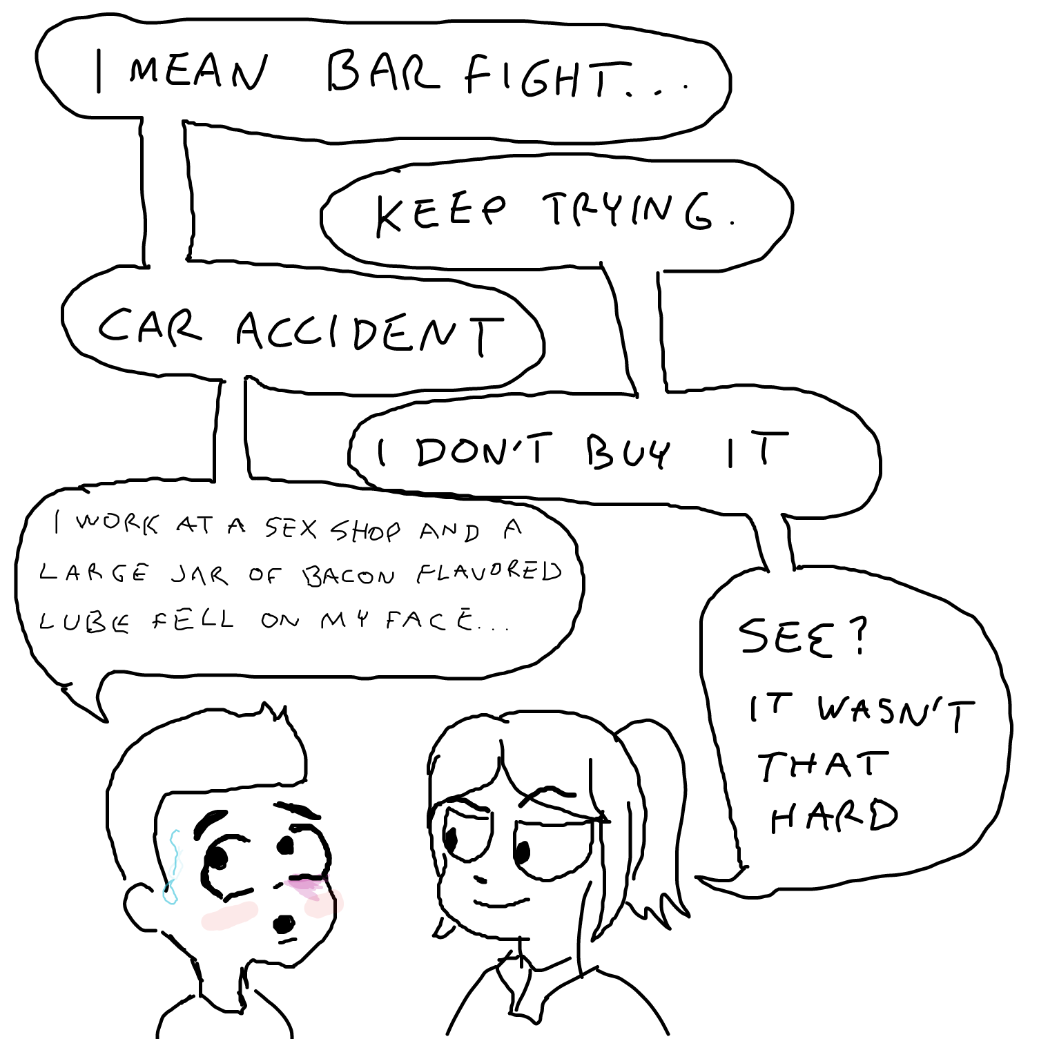  - Online Drawing Game Comic Strip Panel by Sabandija