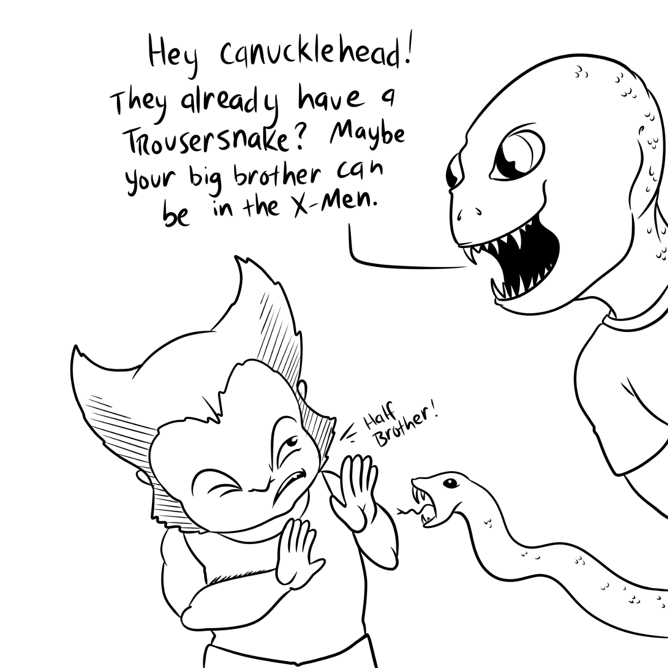  - Online Drawing Game Comic Strip Panel by Wizard Croissant