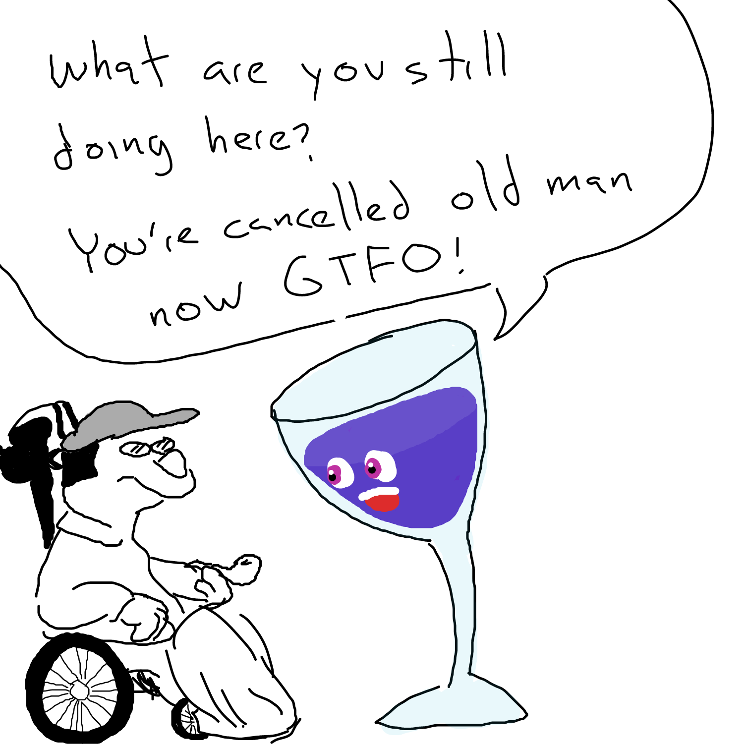  - Online Drawing Game Comic Strip Panel by Sabandija