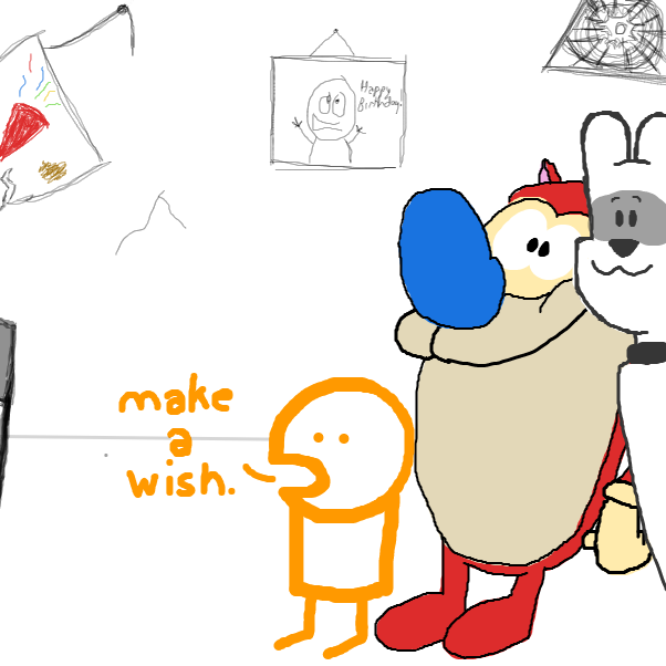 Drawing in Peekin' In by TheYellowMan