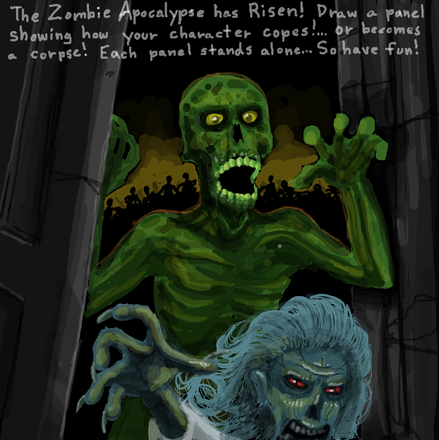 Liked webcomic Night of the Jamming Dead