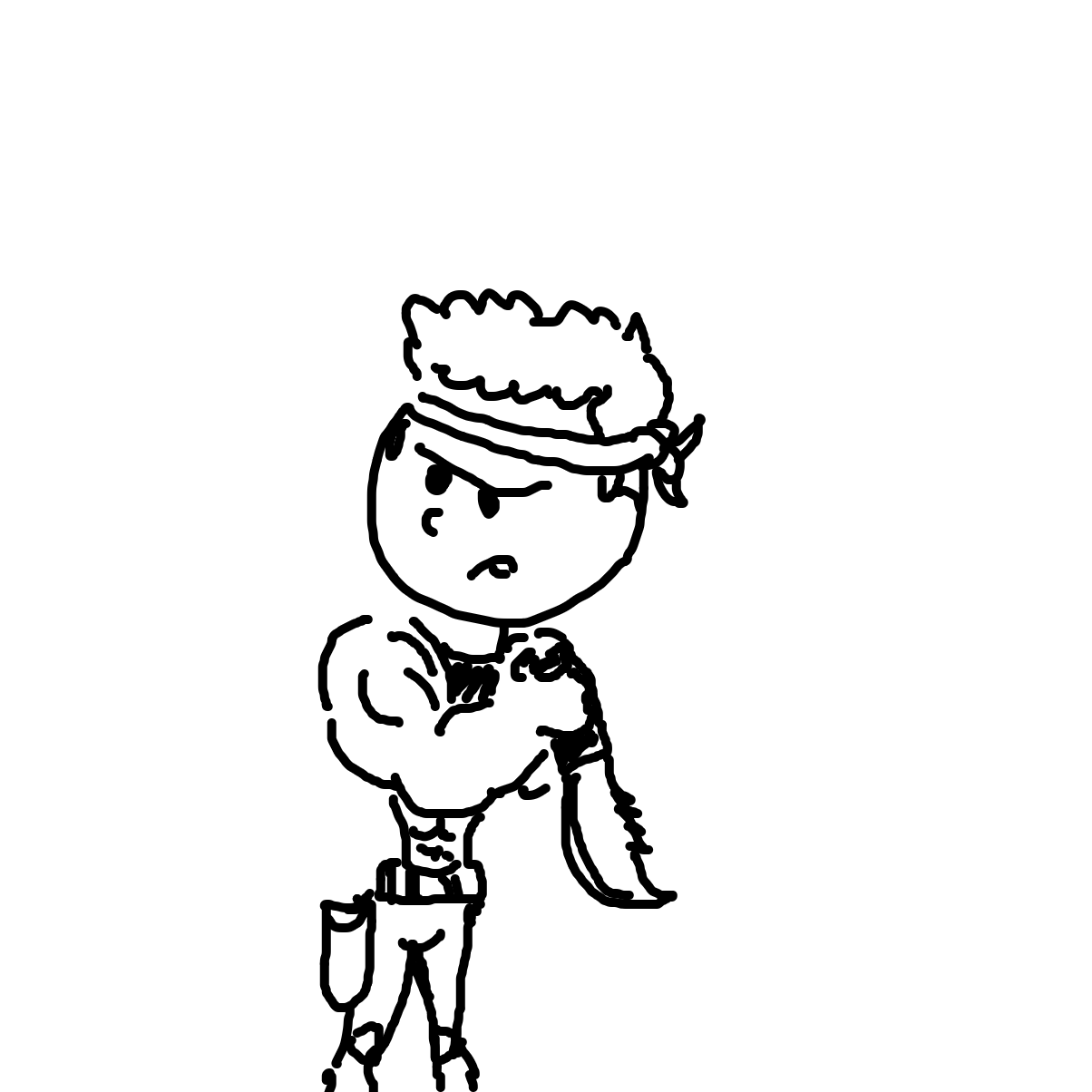  - Online Drawing Game Comic Strip Panel by rex