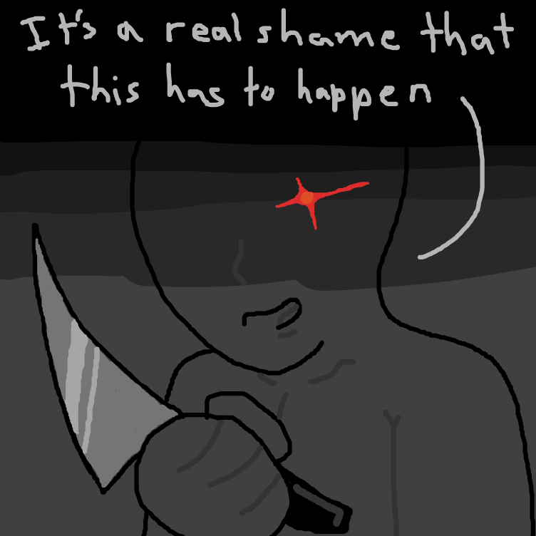 Drawing in A Real Shame by Pail